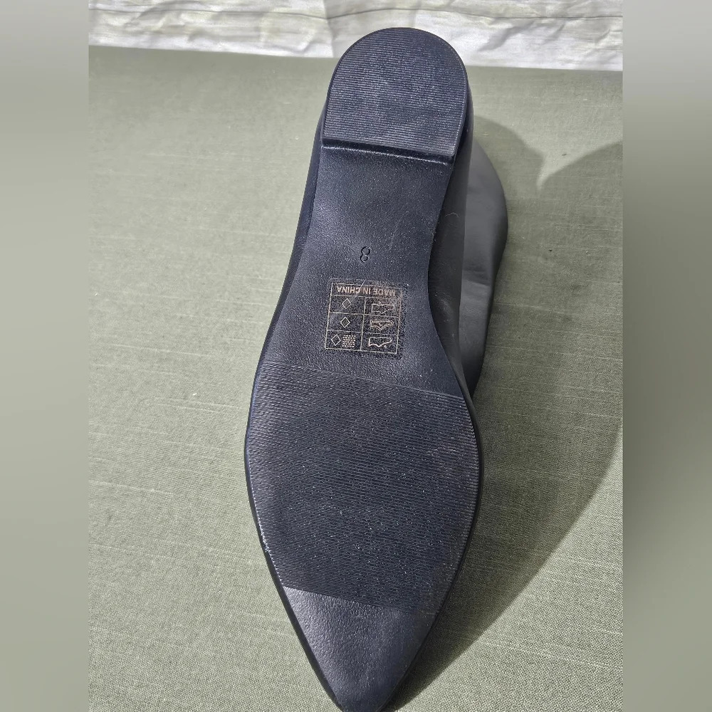 Samilor Sleek Black Women's Loafers - Picture 8 of 8